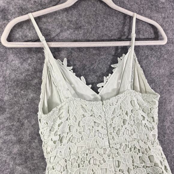 ASTR The Label Midi Dress Small Mint Green Lace A-Line Cocktail - Picture 8 of 16